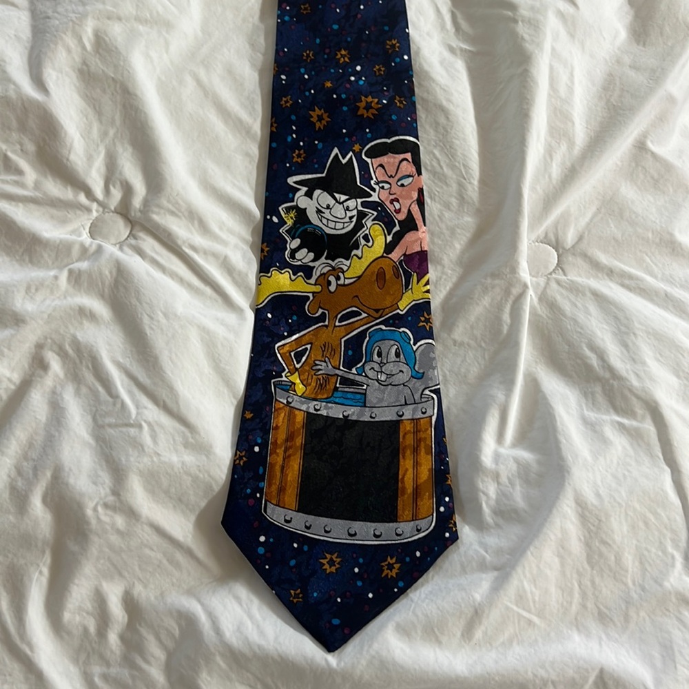 Rocky and Bullwinkle Tie